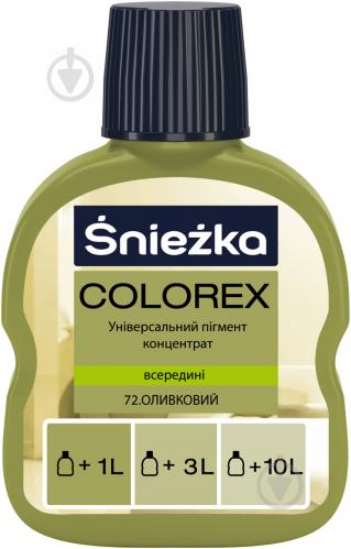 1317 Барвник №72 ОЛИВКОВИЙ 100мл Colorex АТ "ФФіЛ "Sniezka"" PL, шт.