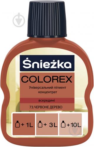 Барвник №73 ЧЕРВОНЕ ДЕРЕВО 100мл Colorex АТ "ФФіЛ "Sniezka"" PL, шт.