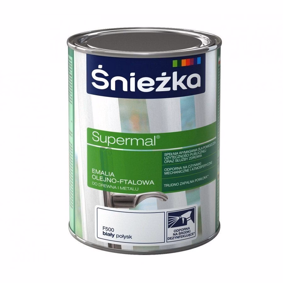 Фарба олійно-фталева ЗЕЛЕНА МЯТА 0,8 кг F510 "Sniezka" АТ "ФФіЛ "Sniezka"" PL, шт.