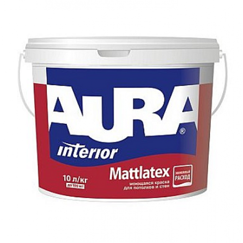 953 Фарба водоемульсійна інтер'єрна латексна MATTLATEX 1.4 кг Aura UA, шт.