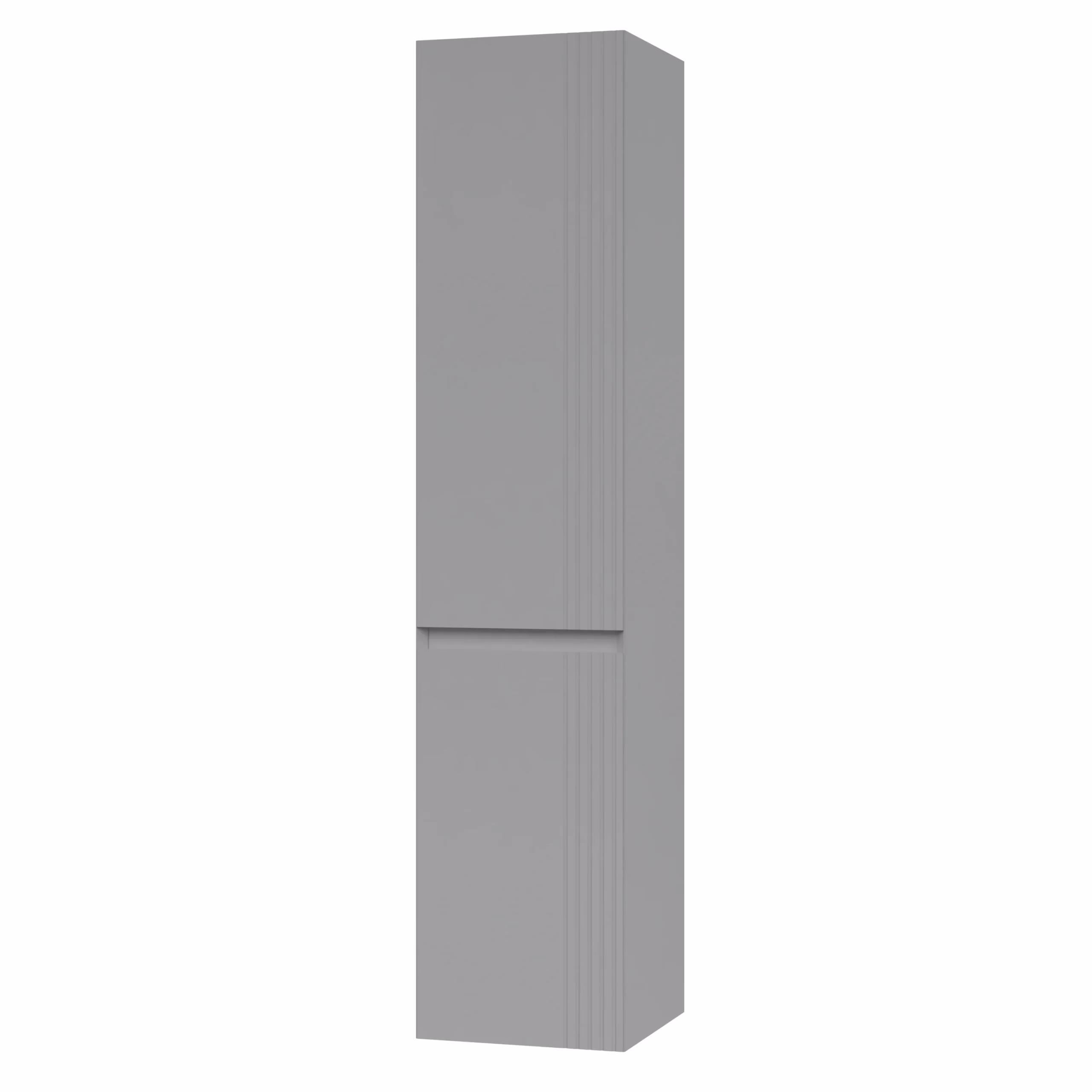 7534-1-1-scaled "Родео" Пенал підвісний 35х35 (Сірий, Ліва)