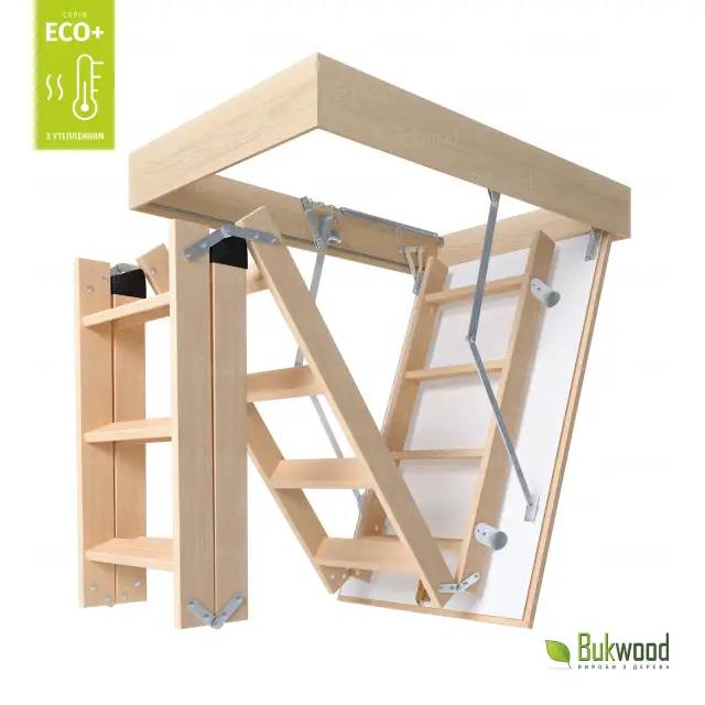 IMAGE 2025-08-29 00:07:26 Сходи на горище Bukwood ECO+ Long висота 305 см