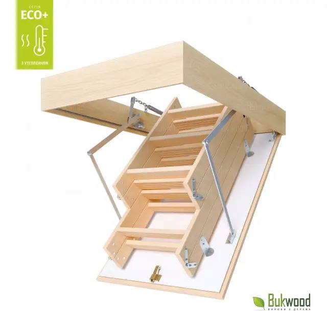 IMAGE 2025-08-29 00:07:27 Сходи на горище Bukwood ECO+ Long висота 305 см