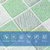 251028f48f-3_resize_1200x1200 Панель стінова 3D 700х700х4мм Мозаїка зелена SW-00002010