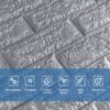 5e392434f4-4_resize_1200x1200 3D панель самоклеюча 700х770х7мм цегла Срібло (017-7) SW-00000059
