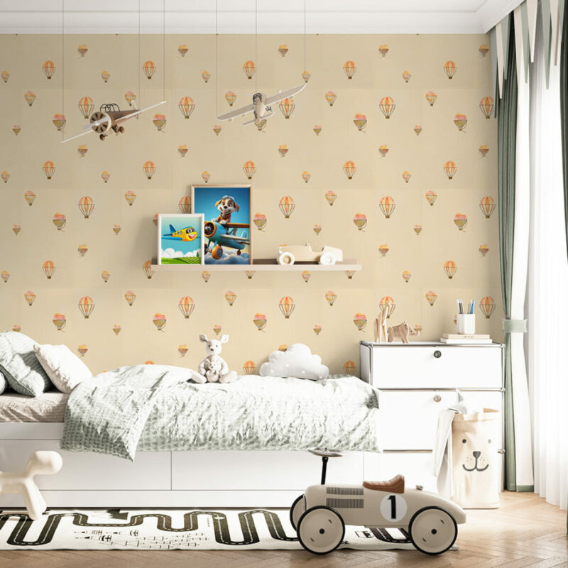 bd3fa60f6d-7_resize_1200x1200 Панель стінова 3D 700х700х4мм Повітряні кулі рогожка SW-00001973