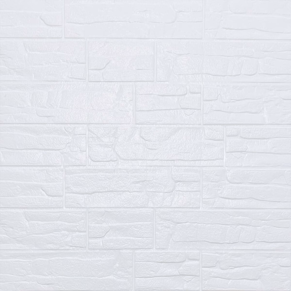 c69712b0a4-1_resize_1200x1200 Самоклеюча декоративна 3D панель Камінь біла рвана цегла 700х770х5мм (155) SW-00000484