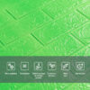d3f3a067fb-4_resize_1200x1200 3D панель самоклеюча 700х770х3мм цегла Зелена (013-3) SW-00000639