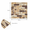 e855020306-3_resize_1200x1200 Самоклеюча 3D панель клінкер пісочний 700x700x4мм Клінкер пісочний цегла (415) SW-00000770