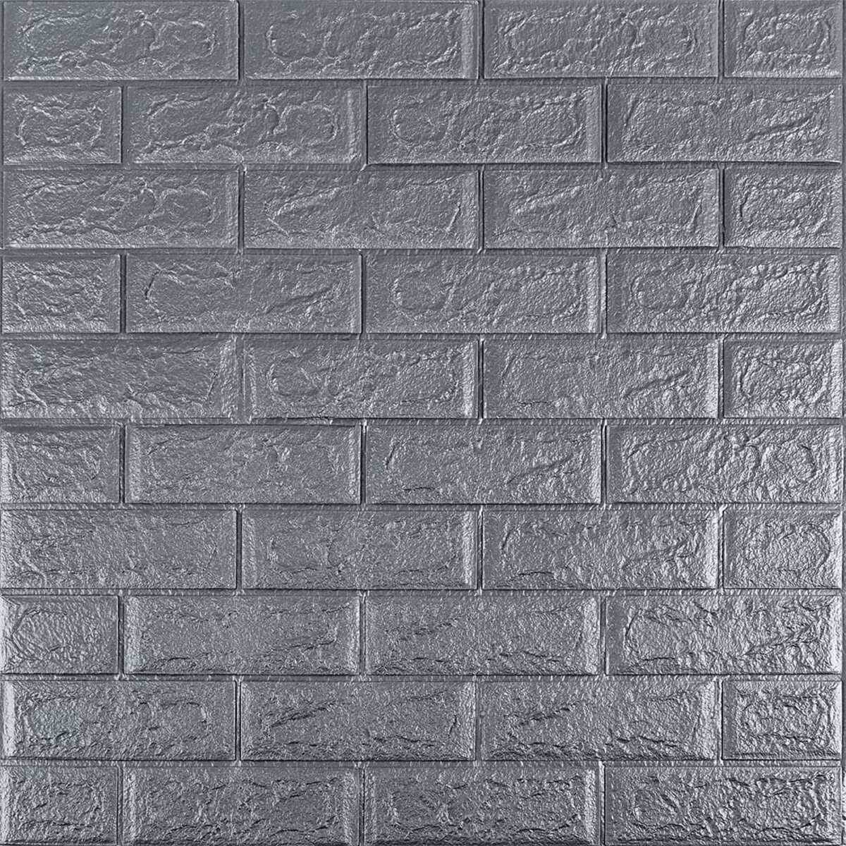f5cbc6e5a8-1_resize_1200x1200 3D панель самоклеюча 700х770х5мм цегла Срібло (017-5) SW-00000038