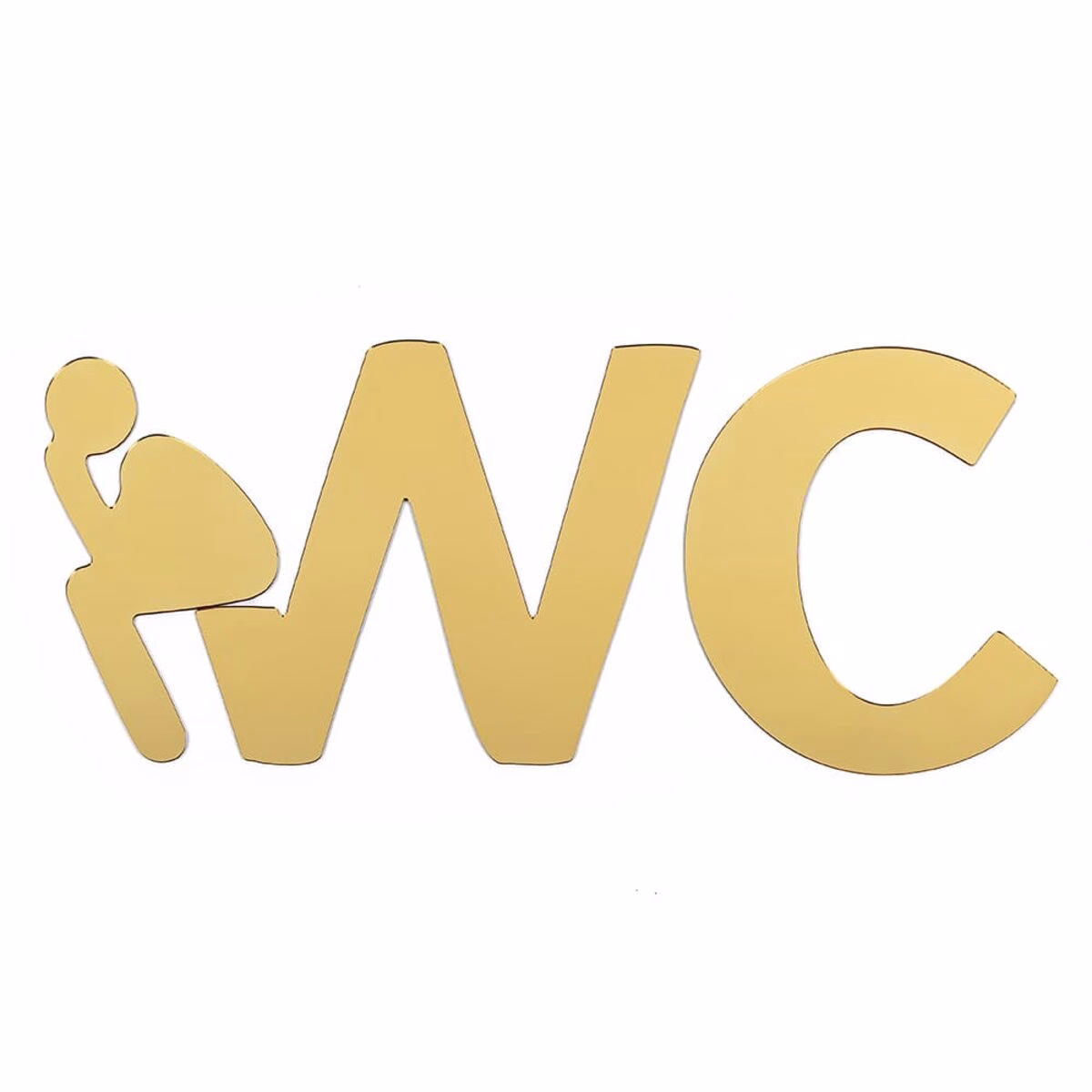 4241d7d234-1_resize_1200x1200 Дзеркальний декор акриловий самоклеючий WC золото, 3шт (D) SW-00002525