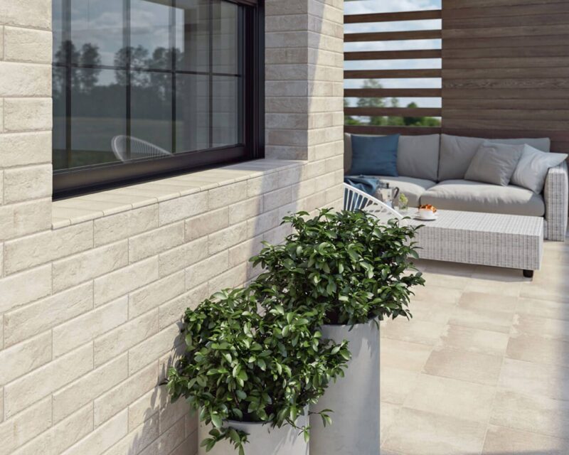 Цоколь Scandiano Beige 8,1x30 код 4925 Ceramika Paradyz
