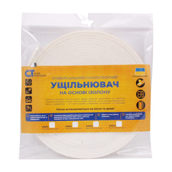 0b21e47893-1_resize_1200x1200 Ущільнювач Comit поролоновий самоклеючий 5мм*13мм*10м білий