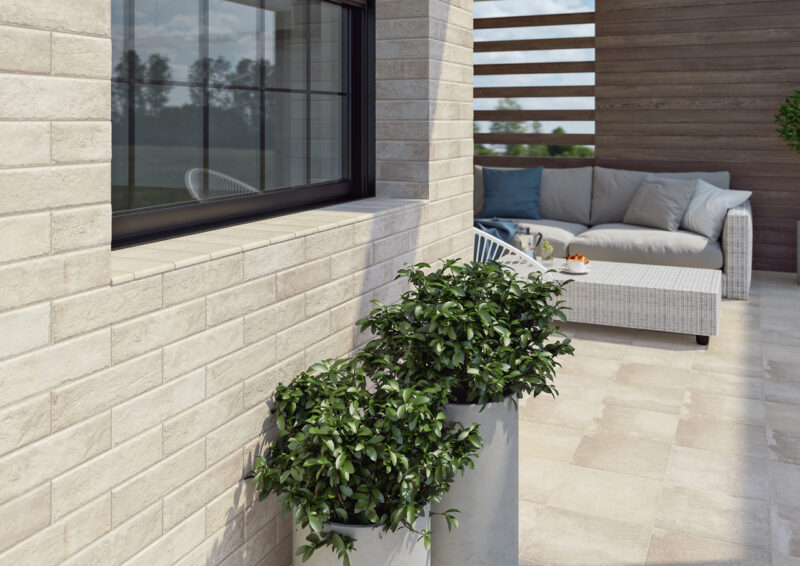 Цоколь Scandiano Beige Лівий 2 ел 8,1x30 код 5762 Ceramika Paradyz