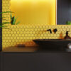 0f71f-10000-1 Мозаїка HEXAGON H 6025 Dark Yellow 295х295х9 Кераміка Лео УКРАЇНА