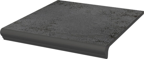 Сходинка з капіносом пряма Semir Grafit 30x33 код 2124 Ceramika Paradyz