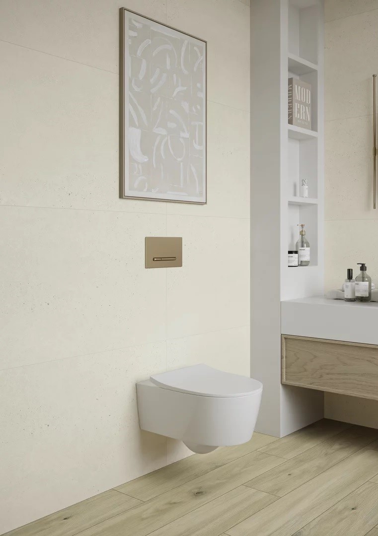 Плитка стінова Bergdust White RECT 298x598x8 Paradyz