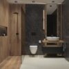 106690761-f14a5 Плитка керамогранітна Carrastone Black RECT 598x598x8 Paradyz