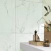 106691933-c4ca4 Плитка керамогранітна Carrastone White RECT 598x598x8 Paradyz