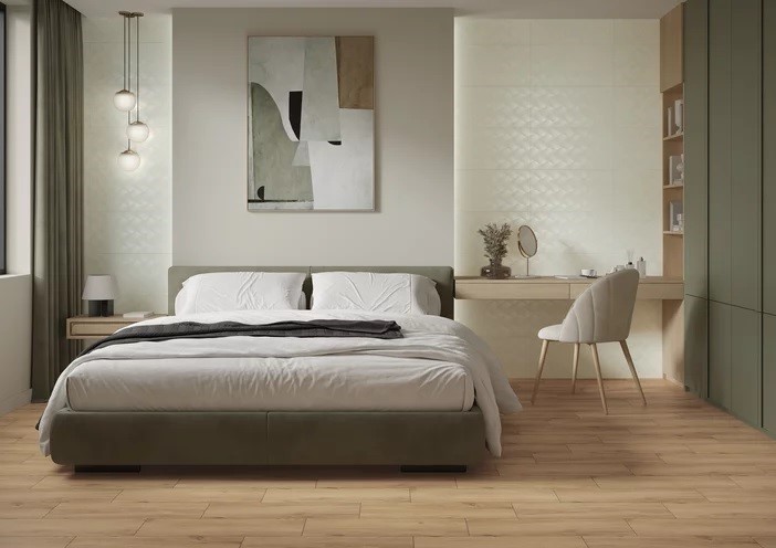 Плитка керамогранітна Greatwood Gold STR 200x600x8 Paradyz