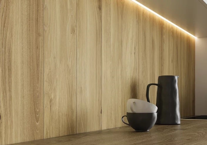111102338-606f8 Плитка керамогранітна Greatwood Crema STR 200x600x8 Paradyz