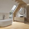 Плитка керамогранітна Oldwood Crema STR 200x600x8 Paradyz