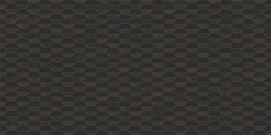 Плитка керамогранітна Steel Stamping Black 497,5x995,5x10 Aparici