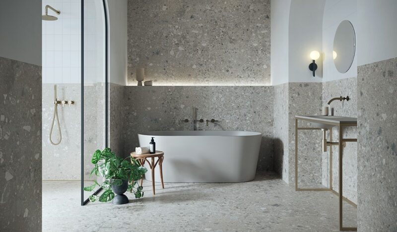 11804362-2a6b9 Плитка керамогранітна Hedon Grey RECT 598x598x8 Opoczno