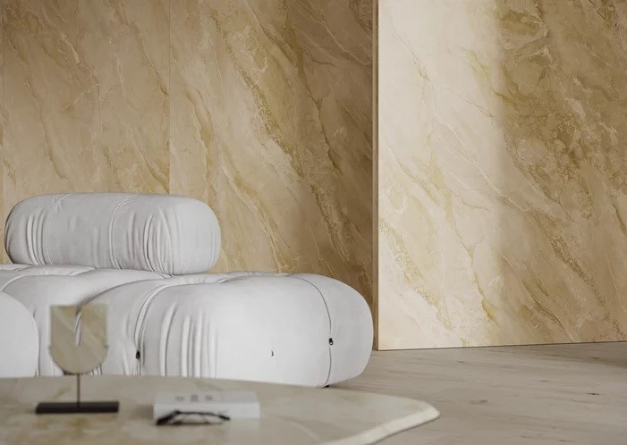 Плитка керамогранітна Generous Beige RECT SOFT 1198x2798x8 Paradyz