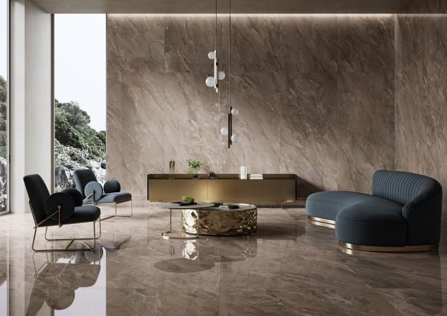 Плитка керамогранітна Generous Taupe RECT LAP 598x1198x8 Paradyz