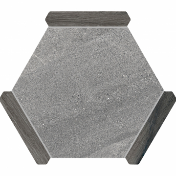 Плитка керамогранітна Sacramento Gris Ebano 220x250 Monopole