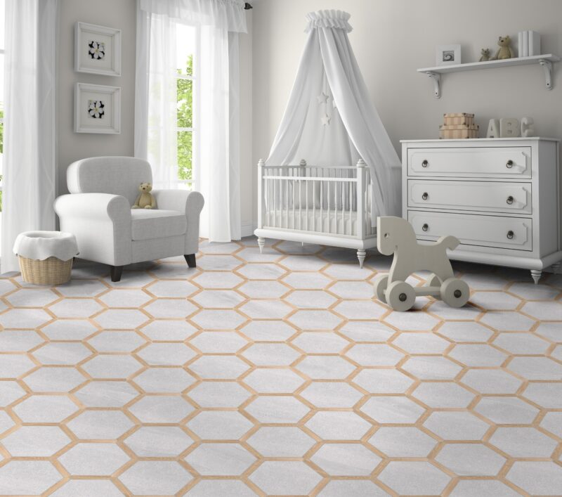 Плитка керамогранітна Oregon Gris Haya 220x250 Monopole