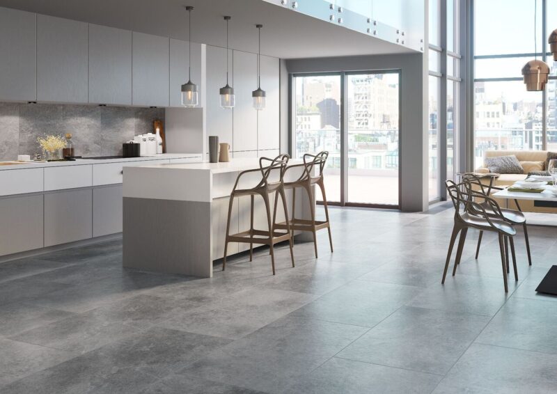 Плитка керамогранітна Tacoma Silver RECT 797x797x8 Cerrad