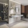 122333389-4a935 Плитка керамогранітна Macroside Bianco SZKL RECT LAP 598x1198x8 Paradyz