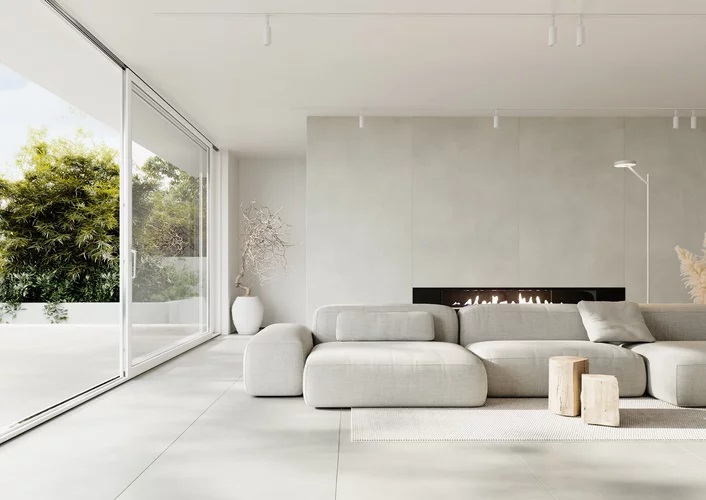 122603906-1b15f Плитка керамогранітна Architeq Light Grey SZKL RECT MAT 598x598 Paradyz
