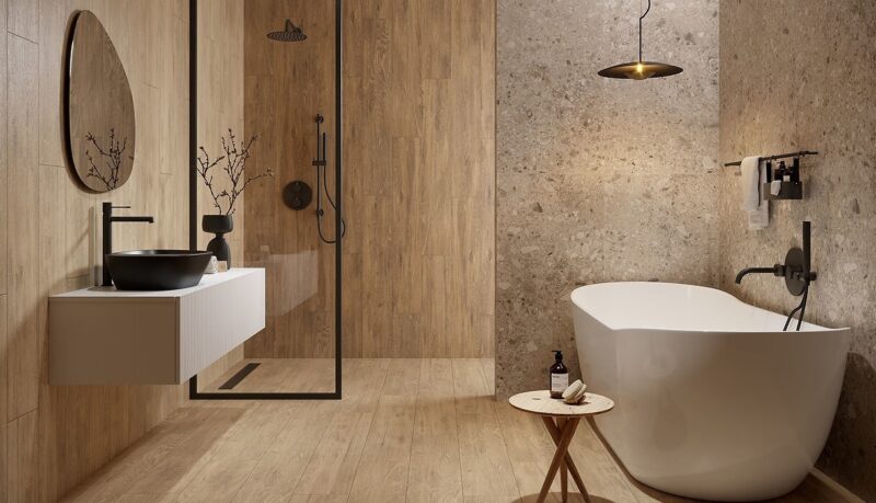 123111287-0ea04 Плитка керамогранітна Wood Creation Brown RECT 221x890x8 Opoczno