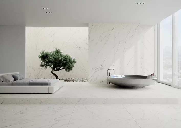 123172453-561f9 Плитка керамогранітна Elite White RECT MAT 598x598 Paradyz