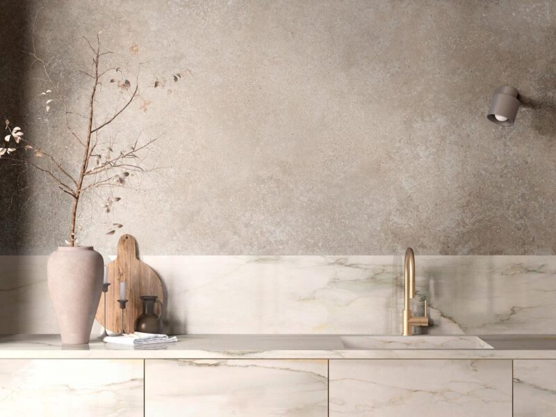 Плитка керамогранітна Travertino Cross Noce RECT 600x1200 Ragno