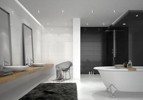 Плитка стінова CCR18 Білий RECT 300x600 Ceramika Color