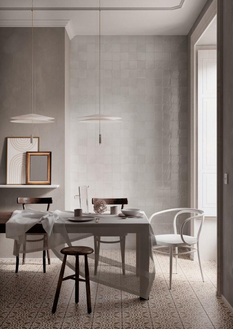 Плитка стінова R8GK Gleeze Bianco Glossy 100x100 Ragno