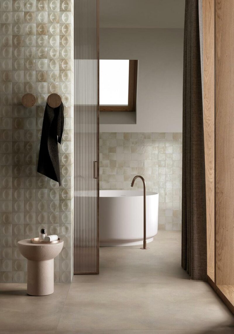 Плитка стінова R8GL Gleeze Beige 100x100 Ragno