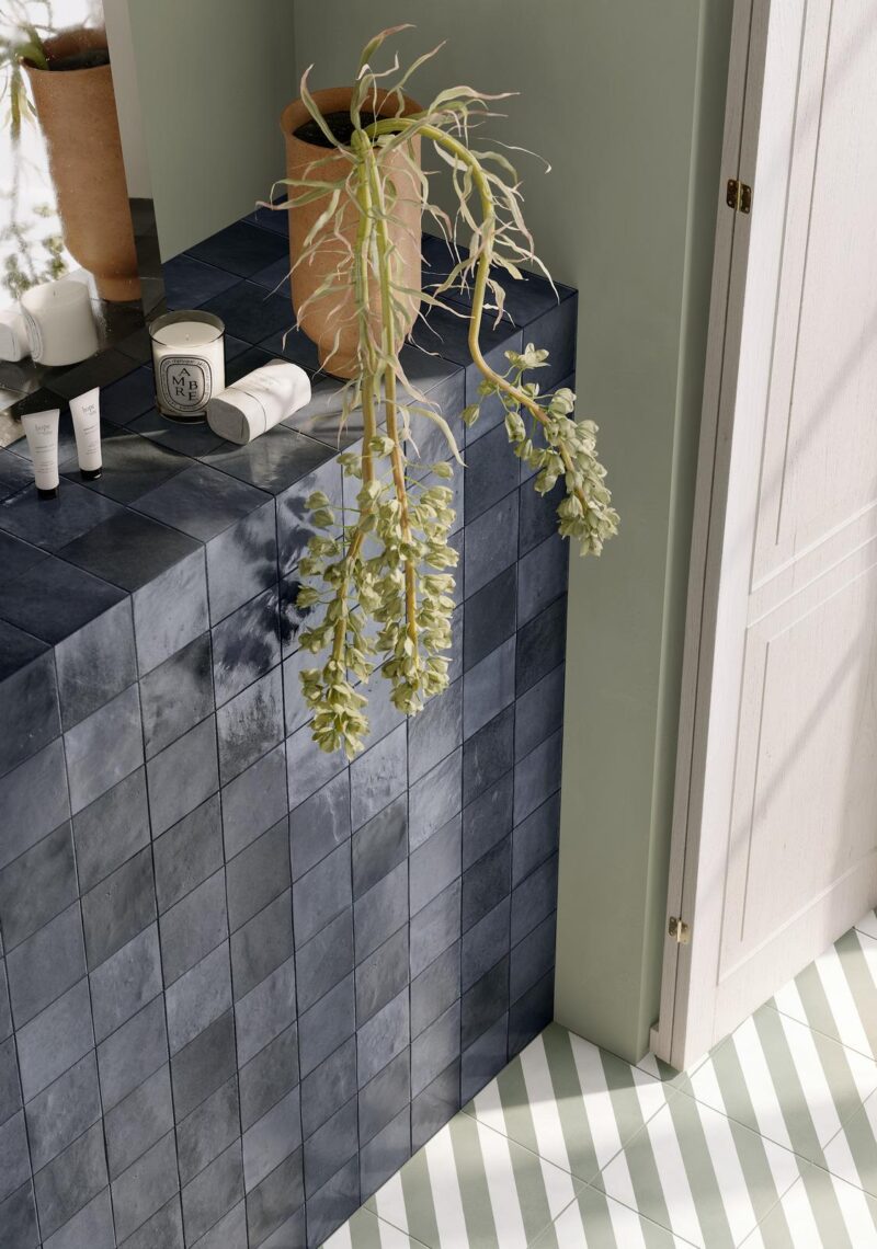 Плитка стінова R8GE Melange Oltremare 100x100 Ragno
