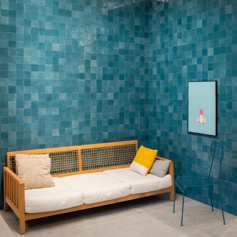 14245606-2aaec Плитка стінова R8GD Melange Acquamarina 100x100 Ragno