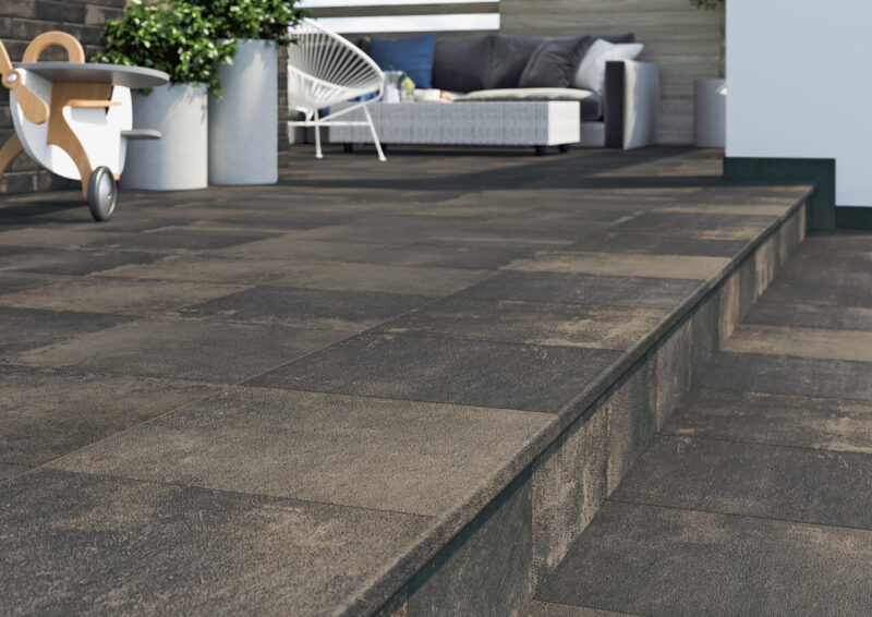 Сходинка пряма Scandiano Brown 300x300x8,5 Paradyz