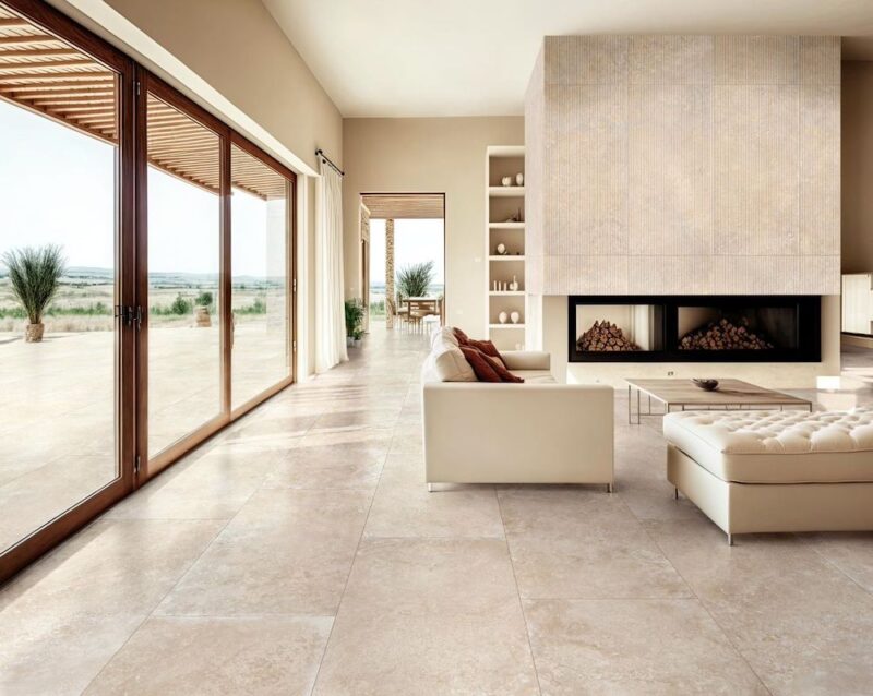 150036148-fe3b5 Плитка керамогранітна RCA0 Travertino Vein Noce R10 600x1200 Ragno