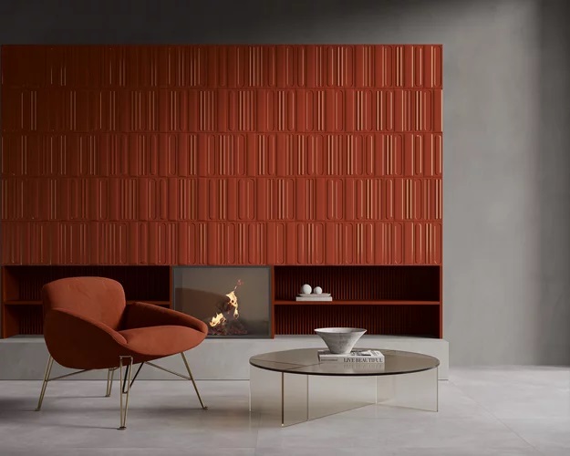 Плитка стінова Monpelli Wine Cegielka B STR Блиск 65x298 Paradyz