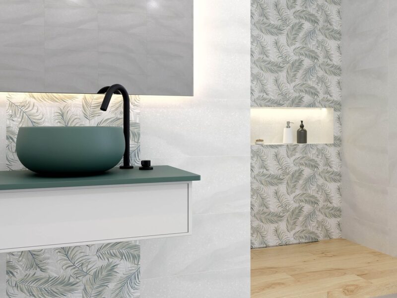 Плитка стінова SR2051 Serenita Сірий 300x600 Golden Tile