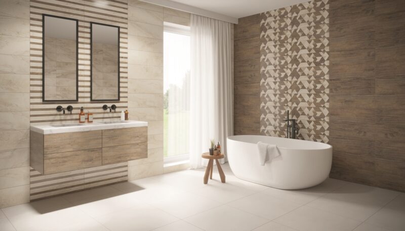 Плитка стінова Adore Ivory RECT 250x750 Ceramika Color