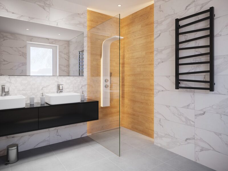 Плитка стінова Calacatta Onda RECT 250x750 Ceramika Color