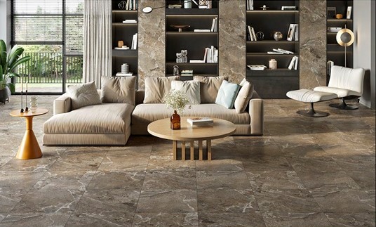 157952064-b3c27 Плитка керамогранітна Pulsar Brown RECT MAT 598x598x8 Cersanit